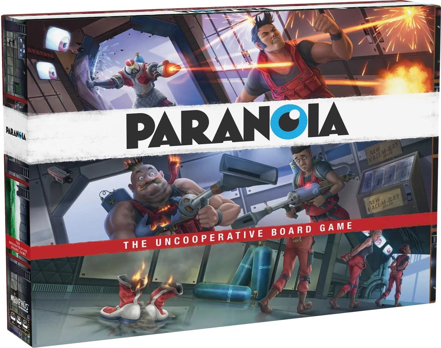 Paranoia The Uncooperative Board Game Brädspel