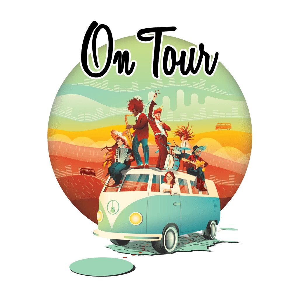 On Tour USA & Europe Brädspel