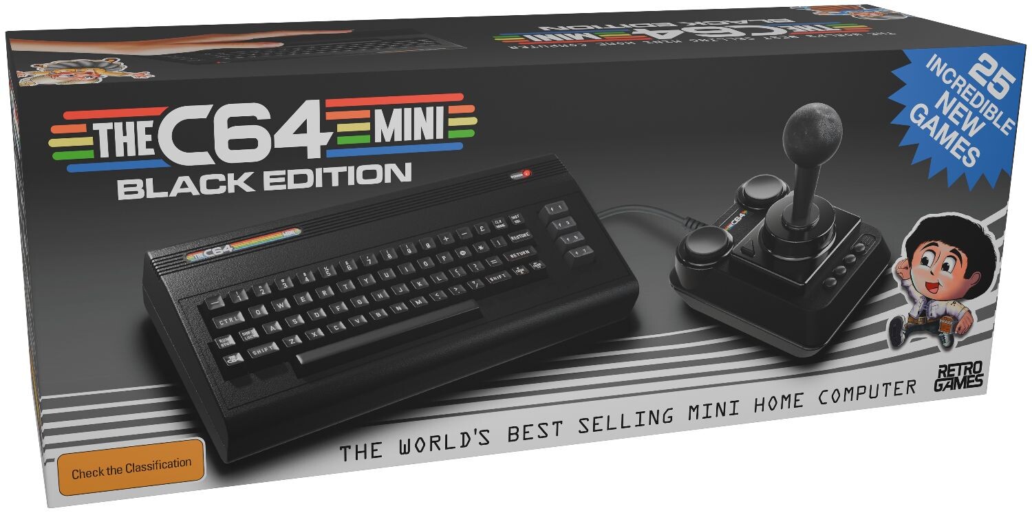 The C64 Mini - Black Edition