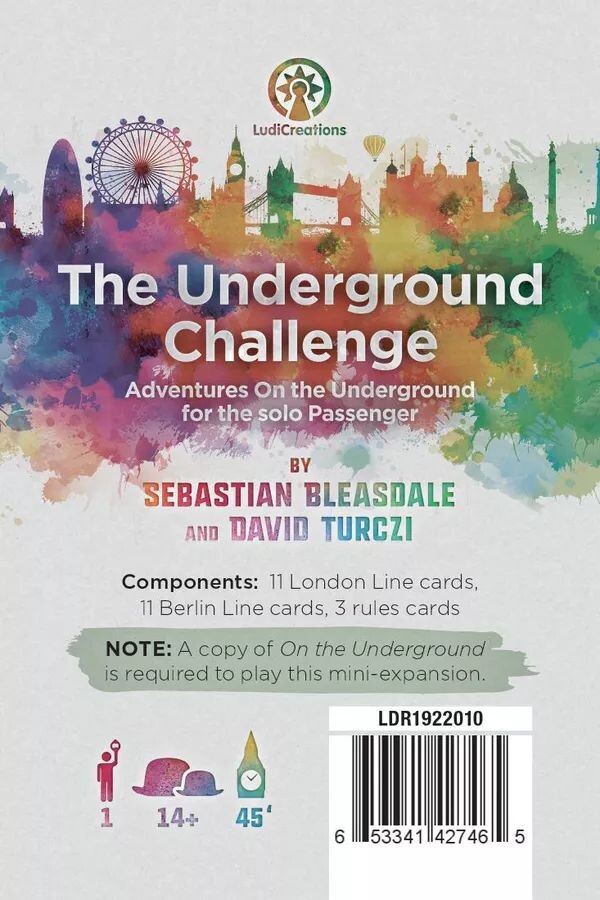 The Underground Challenge London/Berlin Expansion till The Underground