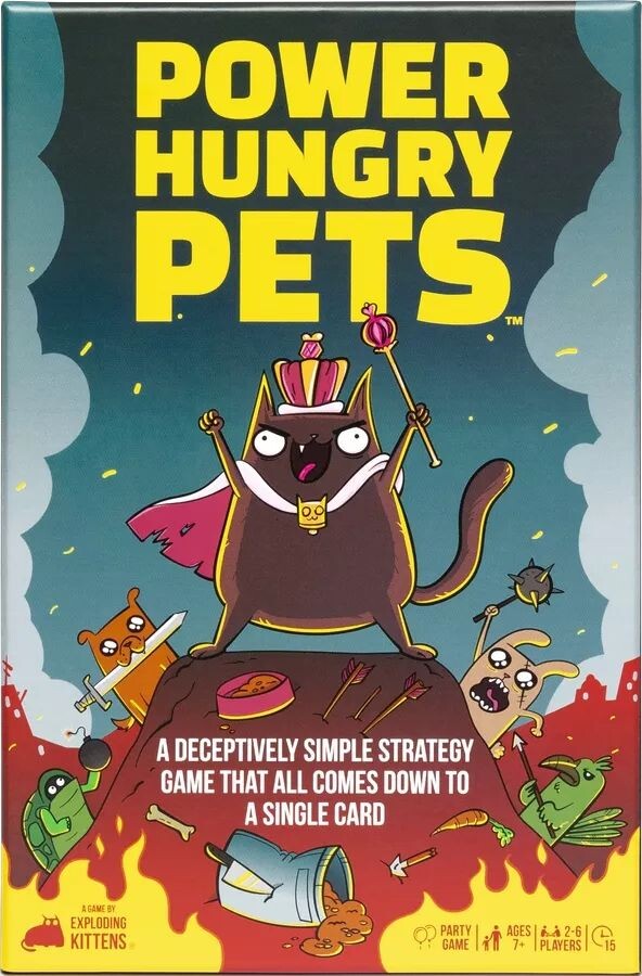 Power Hungry Pets Brädspel