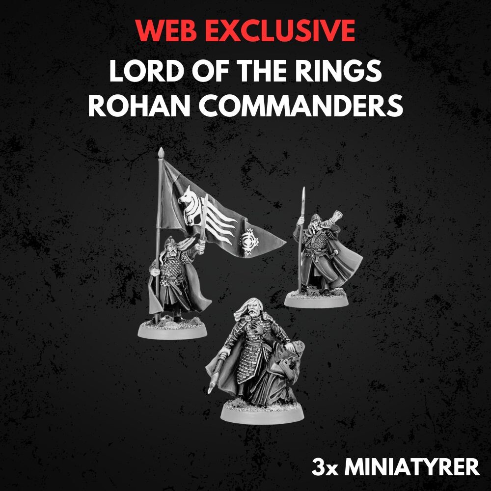 Rohan Commanders Middle-earth Strategy Battle Game