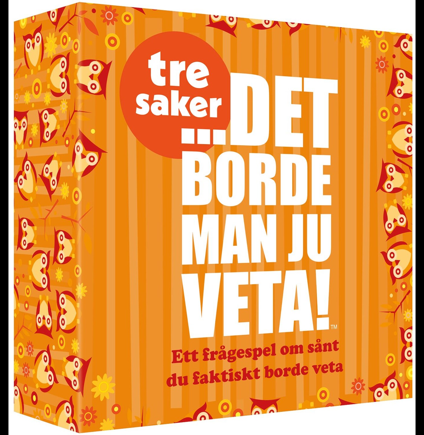 Det borde man ju veta 3 saker Partyspel Svensk utgåva