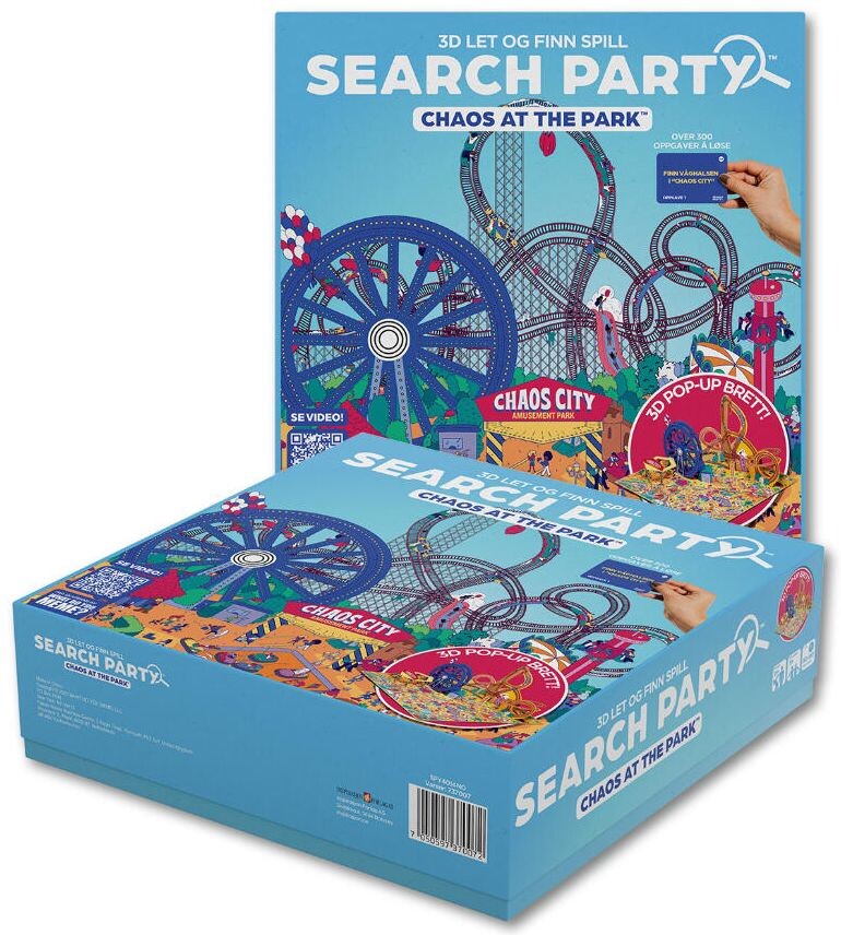 Search Party Brettspill Norsk utgave