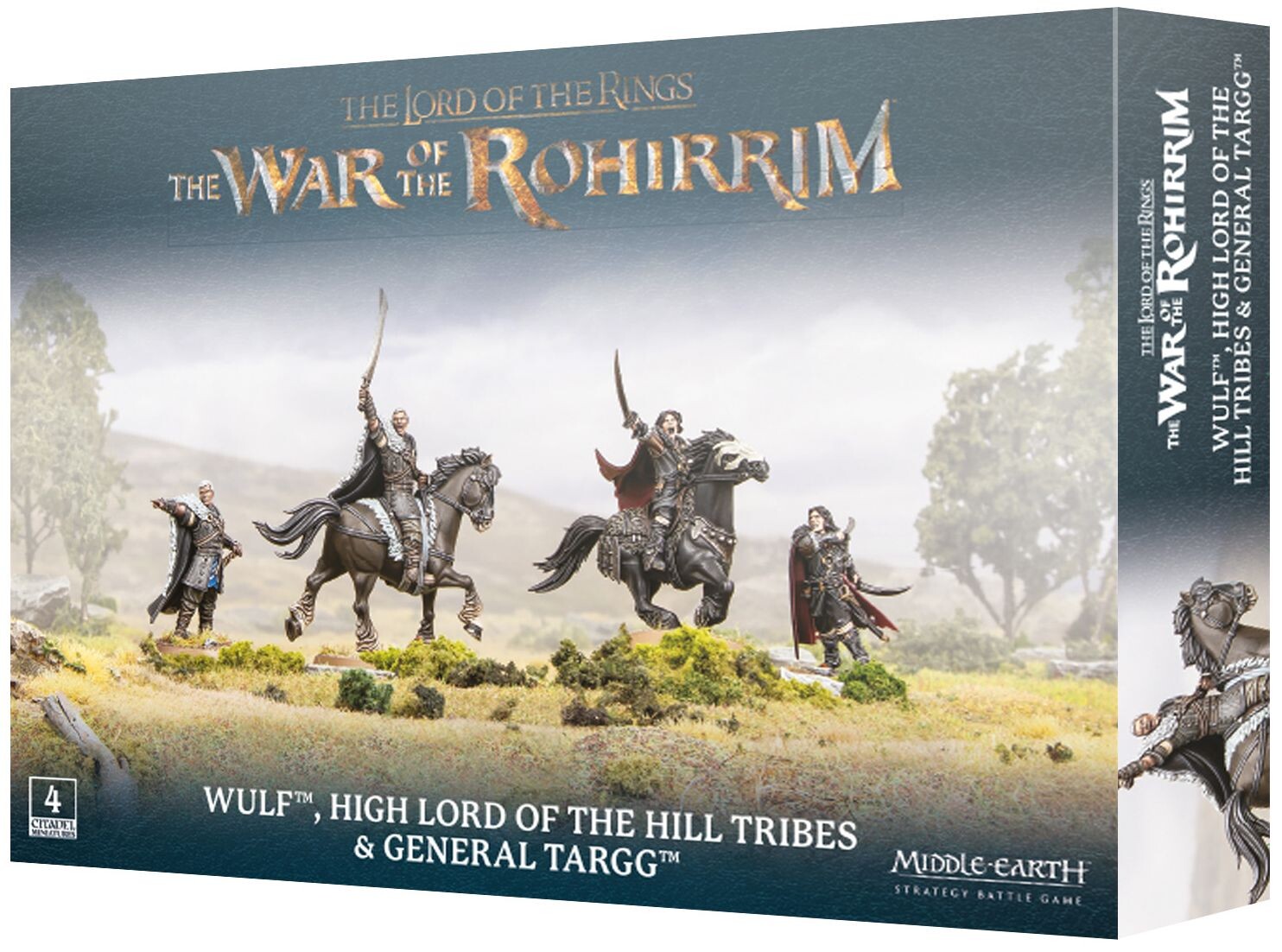 Wulf Lord Hill Tribes & General Targg Middle-earth Strategy Battle Game