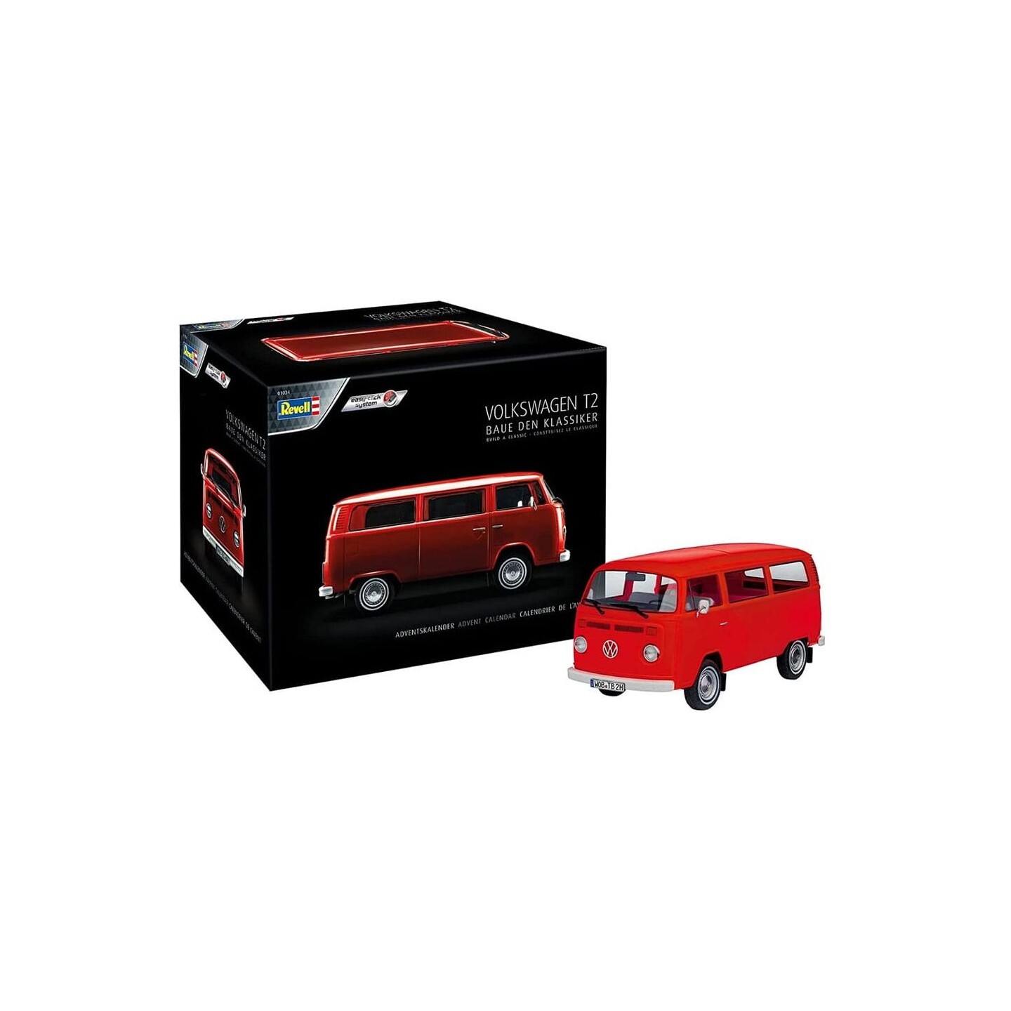 VW T2 Bus Julkalender Revell 1:24 Advent Calendar