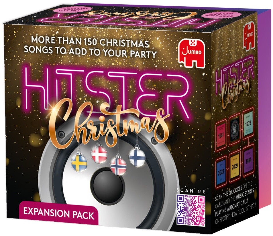 Hitster Christmas Expansion Svensk utgåva - Expansion till Hitster