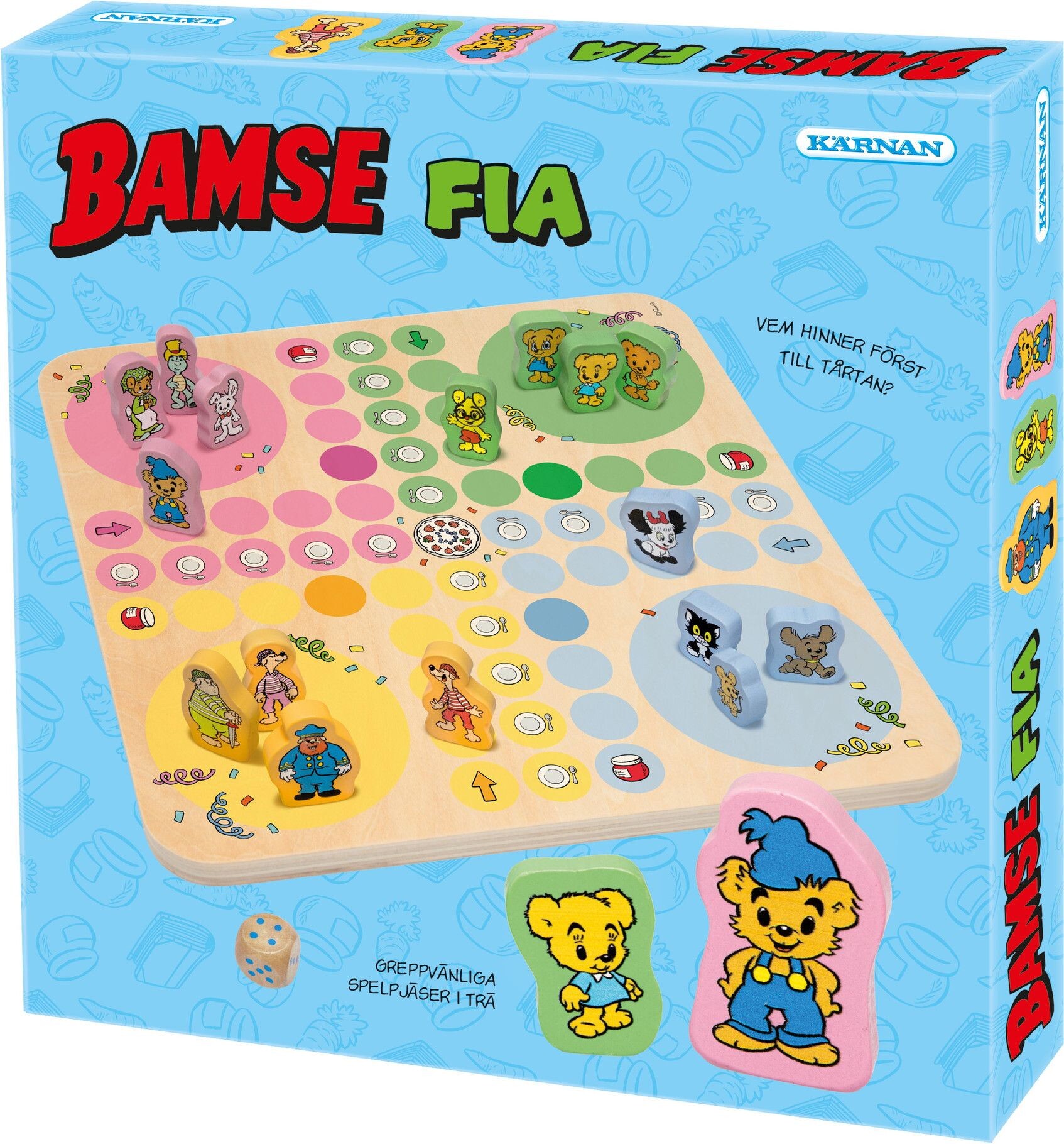 Bamse Fia Brädspel Svensk utgåva