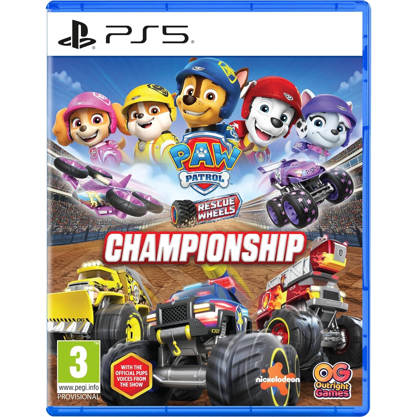 Paw Patrol Rescue Wheels Champ PS5