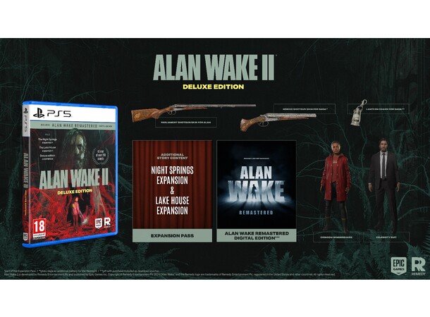 Alan Wake II Deluxe Edition PS5 