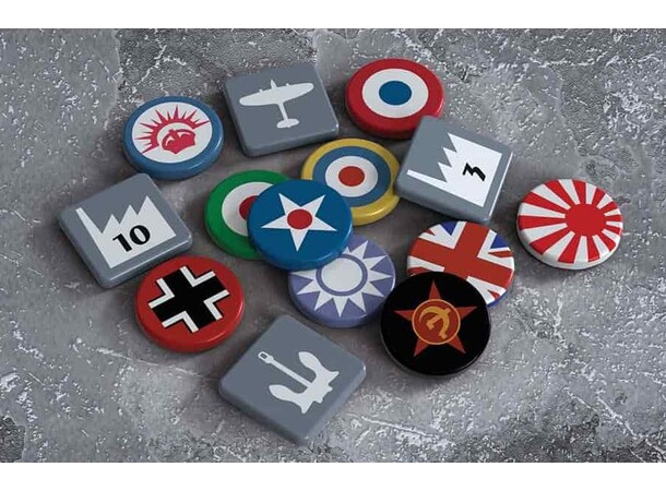Axis & Allies Task Token Pack Set 