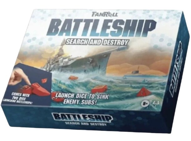 Battleship Search & Destroy Brädspel 