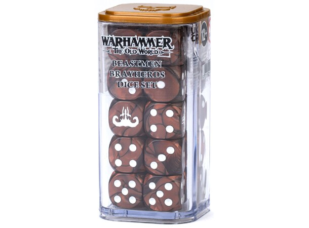 Beastmen Brayherds Dice Set Warhammer The Old World 