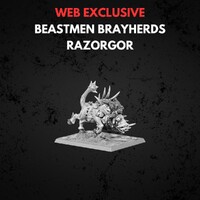 Beastmen Brayherds Razorgor Warhammer The Old World
