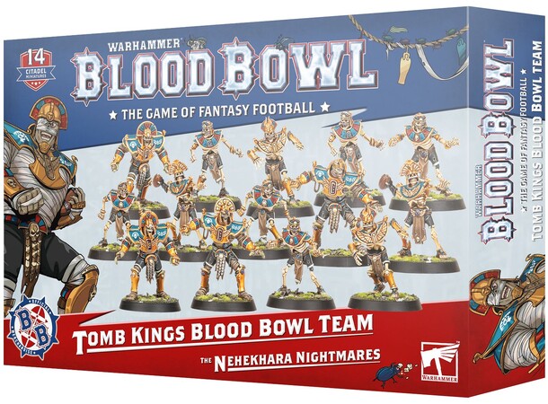 Blood Bowl Tomb Kings Team The Nehekhara Nightmares 