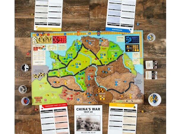 Chinas War 1937-1941 Brädspel 