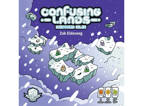 Confusing Lands Icebound Isles Kortspel 