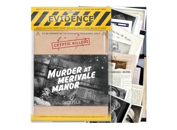 Cryptic Killers Murder Merivale Manor Murder at Merivale Manor 