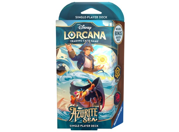 Disney Lorcana Azurite Sea Starter A Starter Deck - Amber & Ruby 