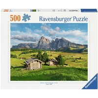 Dolomitenidyll of Siusi 500 bitar Pussel - Ravensburger Puzzle
