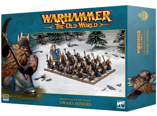 Dwarfen Mountain Holds Dwarf Miners Warhammer The Old World 