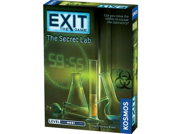 EXIT The Secret Lab Brädspel 