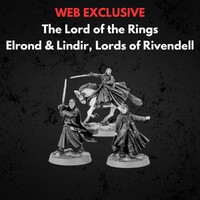Elrond & Lindir Lords of Rivendell Middle-earth Strategy Battle Game