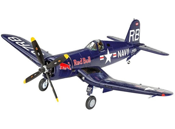 F4U-4 Corsair Flying Bulls 25th Anniv. Revell 1:48 Byggsats 