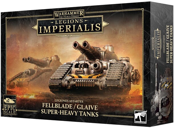 Fellblade/Glaive Super-heavy Tanks The Horus Heresy - Legions Imperialis 