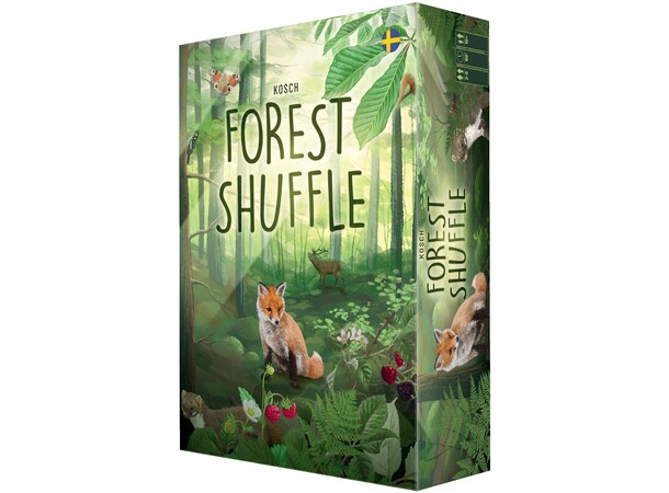 Forest Shuffle Brädspel - Svensk Svensk utgåva 