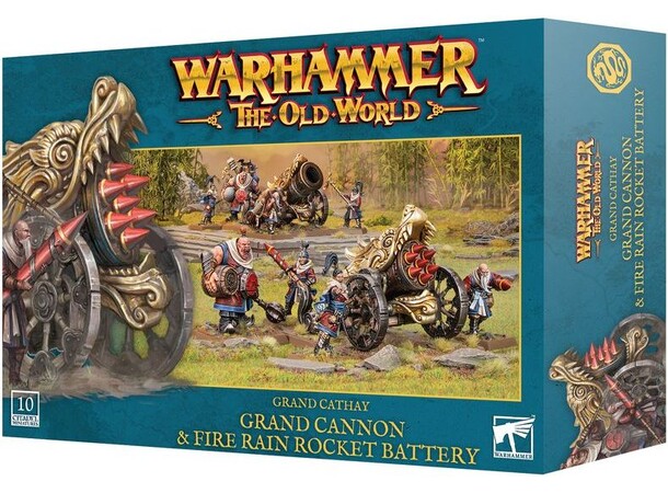 Grand Cathay Grand Cannon/Rocket Battery Warhammer The Old World 