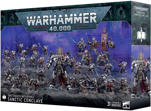 Grey Knights Battleforce Warhammer 40K - Sanctic Conclave 