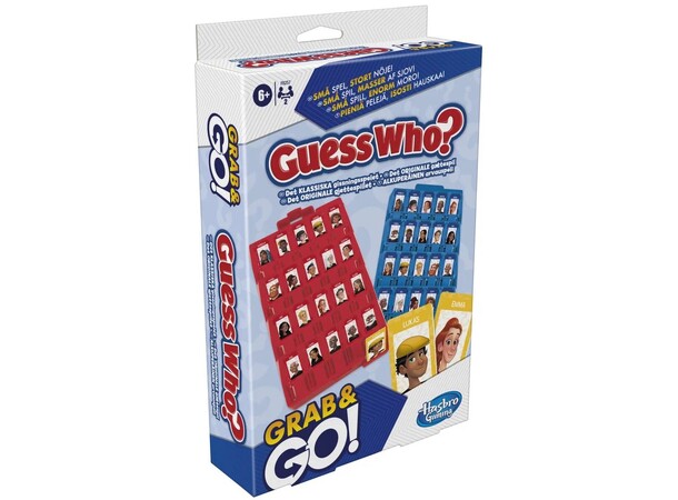 Guess Who Grab & Go - Reseutgåva Svensk utgåva 