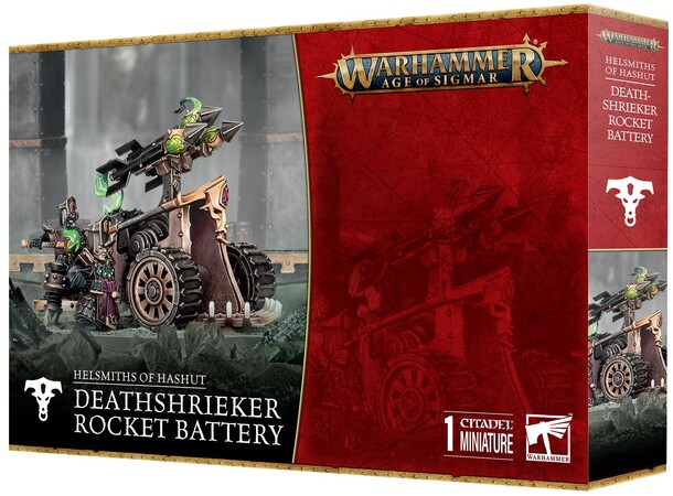 Helsmiths of Hashut Deathshrieker Rocket Battery - Warhammer Age of Sigmar 