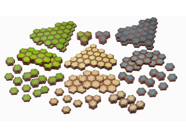 Heroscape Lands of Valhalla Terrain Expansion 