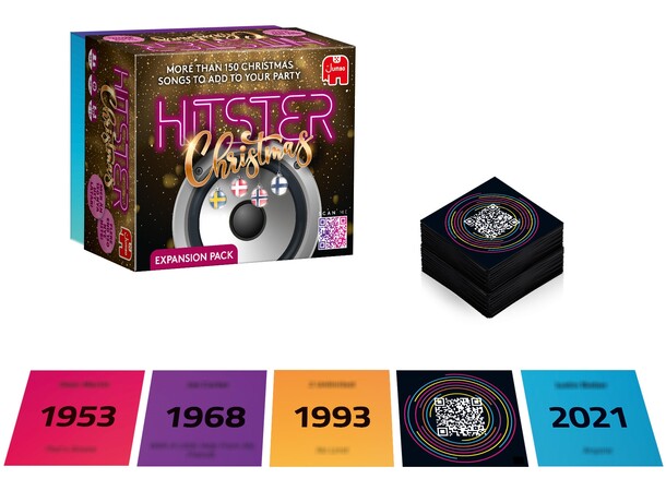 Hitster Christmas Expansion Svensk utgåva - Expansion till Hitster 