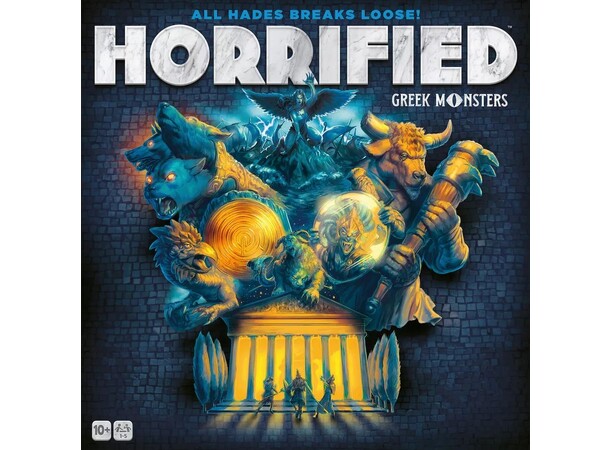 Horrified Greek Monsters Brädspel 