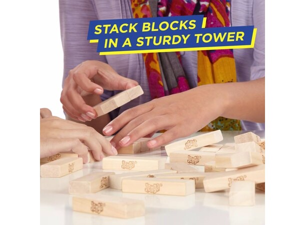 Jenga Brädspel Svensk 2025 utgåva 