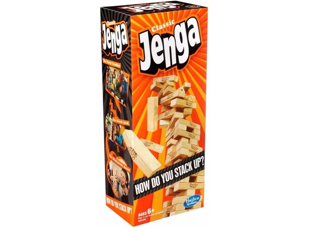 Jenga Brädspel Svensk 2025 utgåva 