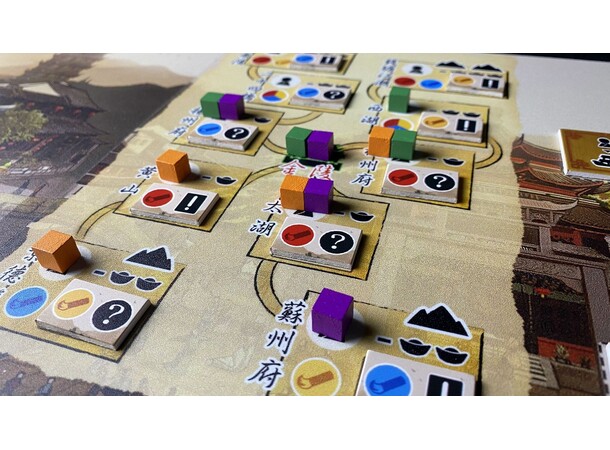 Jiangnan Life of Gentry Brädspel 