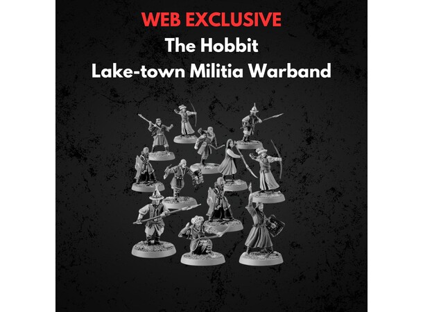 Lake-town Militia Warband Middle-earth Strategy Battle Game 