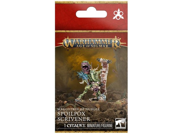 Maggotkin of Nurgle Spoilpox Scrivener Warhammer Age of Sigmar 