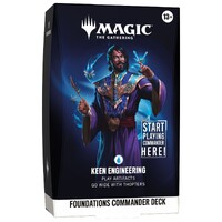 Magic Foundations Commander Blå Keen Engineering