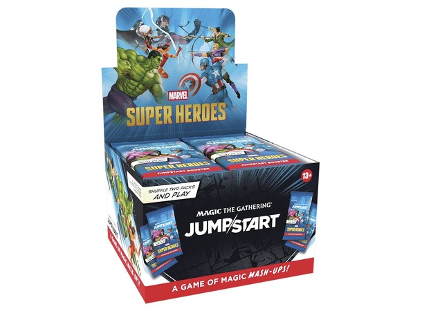 Magic Marvel Super Heroes Jump Display Jumpstart 