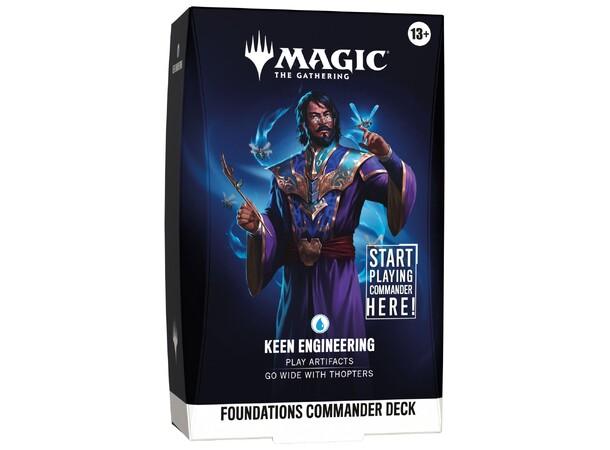 Magic Reality Fracture Commander Blå Keen Engineering 