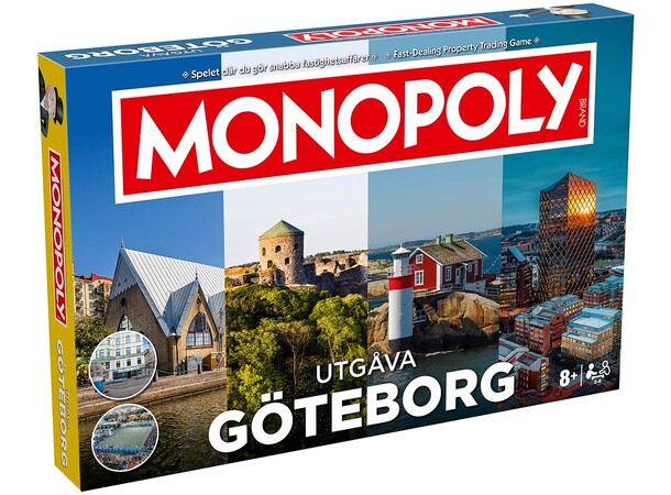 Monopoly Göteborg Brädspel Svensk utgåva 