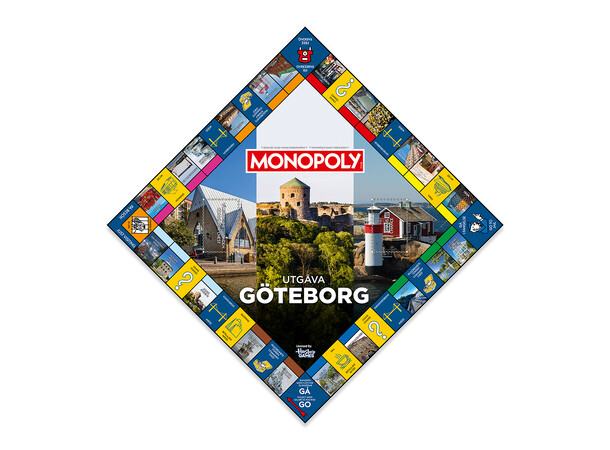 Monopoly Göteborg Brädspel Svensk utgåva 
