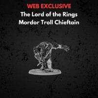 Mordor Troll Chieftain Middle-earth Strategy Battle Game
