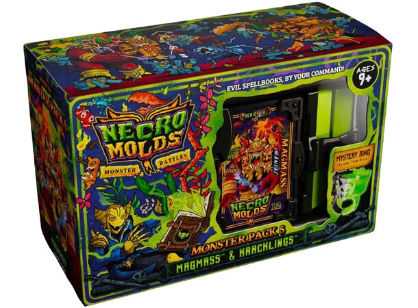 Necromolds Monster Battles MonsterPack 5 Magmass & Kracklings 