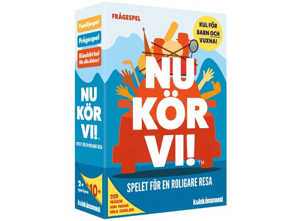 Nu kör vi Partyspel Svensk utgåva 